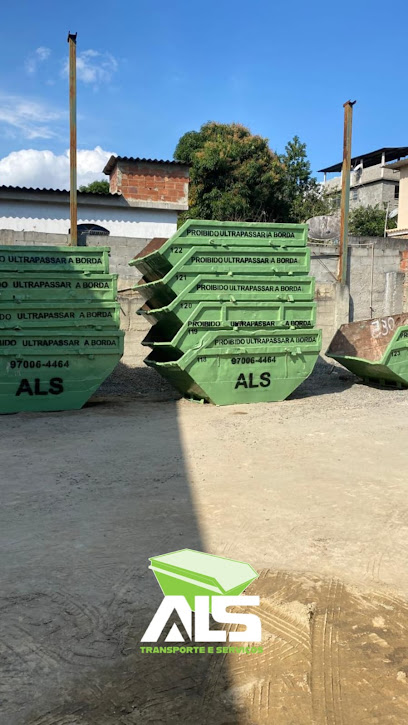 ALS TRANSPORTE E SERVIÇOS - Locação de Caçambas em São Gonçalo - RJ