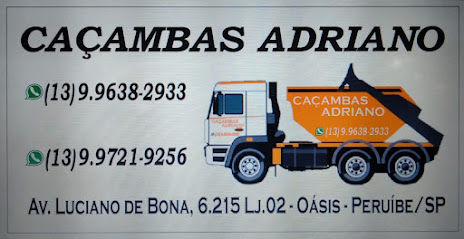 Imagem ilustrativa da empresa Caçamba Adriano em Peruíbe - SP