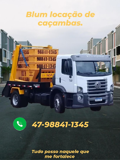 CAÇAMBAS DE ENTULHO BLUM em Joinville - SC