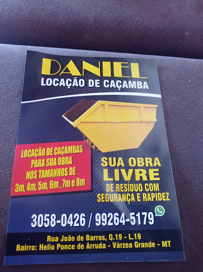 Daniel caçambas em Várzea Grande - MT