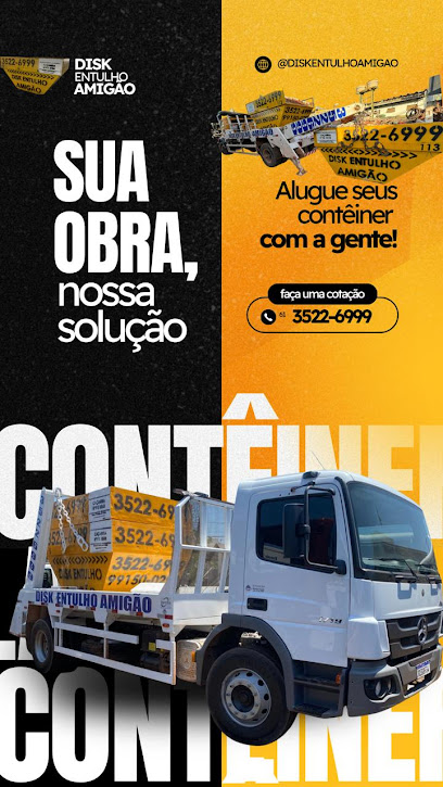 Disk entulho amigão - Caçambas em Brasília - DF