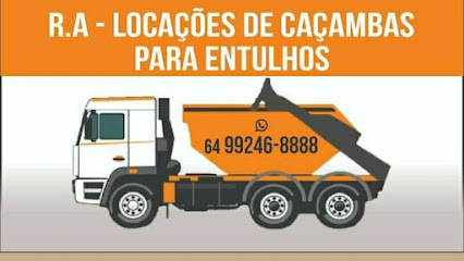 R.A - LOCAÇÕES DE CAÇAMBAS PARA ENTULHOS em Itumbiara - GO
