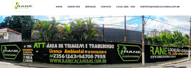 Rane Caçambas em São Bernardo do Campo - SP