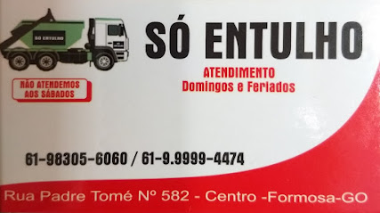 Só Entulho - Caçambas  em Formosa - GO