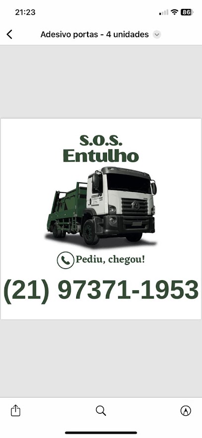S.O.S. Entulho - Caçambas em São Gonçalo - RJ
