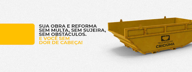 Tele-entulho Criciúma - Caçambas  em Criciúma - SC