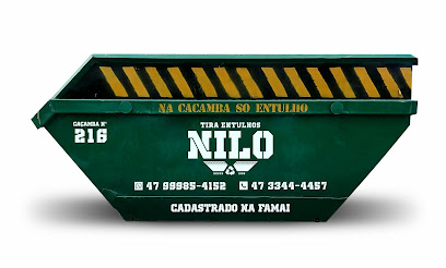 Tira Entulhos Nilo - Caçambas  em Itajaí - SC